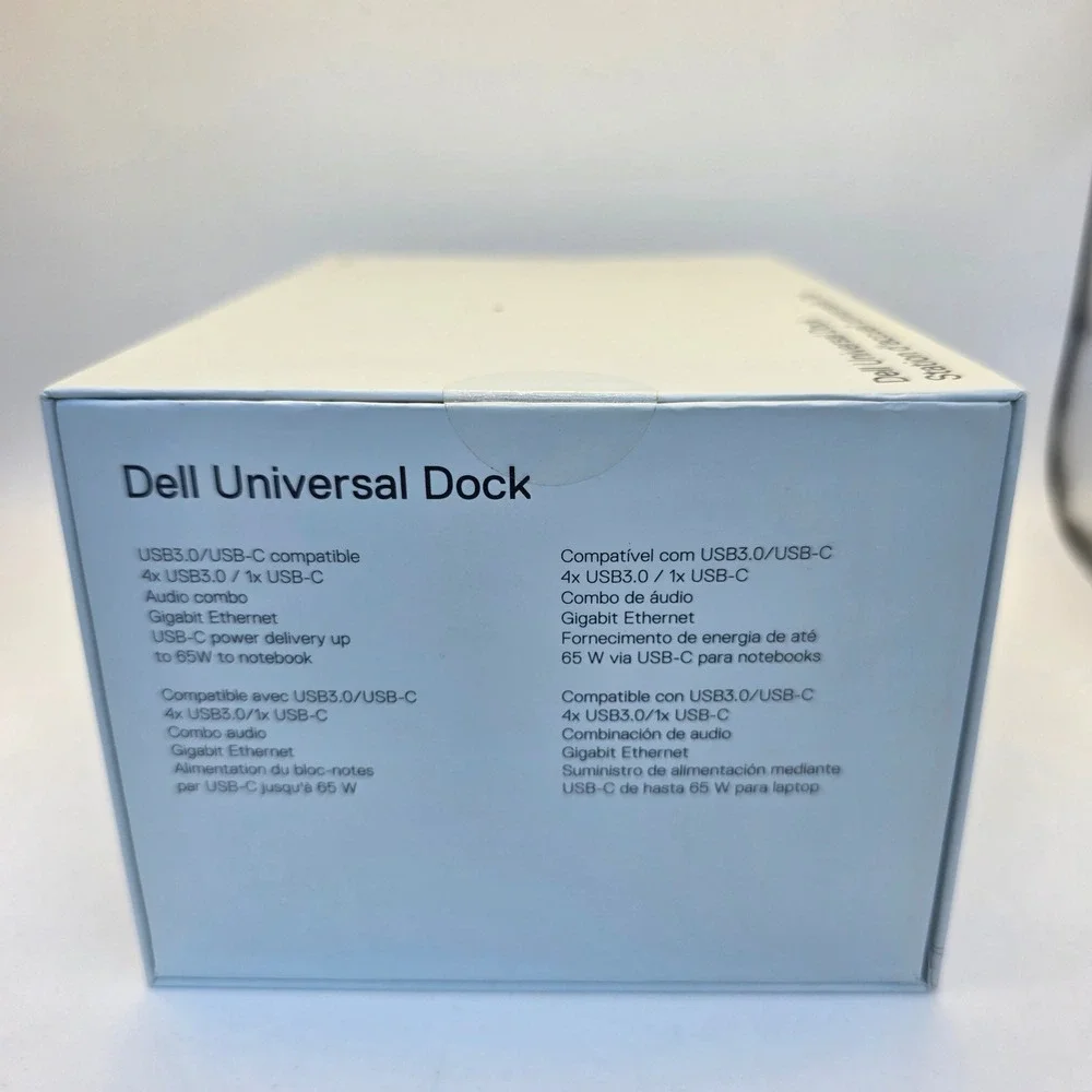 Dell Universal Dock D6000 USB-C USB 3.0 4K 5K Docking Station 08F89T New Sealed